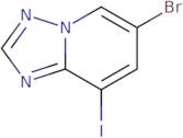 6-Bromo-8-iodo-[1,2,4]triazolo[1,5-a]pyridine