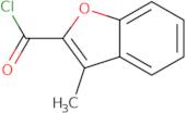 3-Methylbenzofuran-2-carbonyl chloride