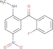 2-Methylamino-5-nitro-2'-fluoro-benzophenone