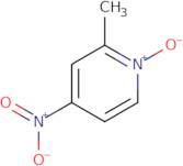 2-Methyl-4-nitropyridine-N-oxide