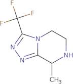 8-Methyl-3-(trifluoromethyl)-5,6,7,8-tetrahydro[1,2,4]triazolo[4,3-a]pyrazine