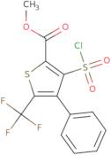Methyl 3-(Chlorosulfonyl)-4-Phenyl-5-(Trifluoromethyl)Thiophene-2-Carboxylate
