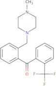 {2-[(4-Methyl-1-piperazinyl)methyl]phenyl}[2-(trifluoromethyl)phenyl]methanone