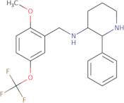 (2S,3S)-1-[[2-Methoxy-5-(Trifluoromethoxy)Phenyl]Methyl]-2-Phenylpiperidin-3-Amine