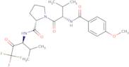 N-(4-Methoxybenzoyl)valyl-N-(1,1,1-trifluoro-4-methyl-2-oxo-3-pentanyl)prolinamide