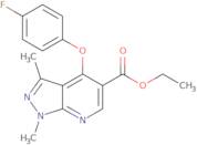 2-(Methylsulfanyl)-5,7-Bis(Trifluoromethyl)Pyrazolo[1,5-a]Pyridine- 5- carboxylic acid