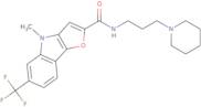 4-Methyl-N-(3-Piperidin-1-Ylpropyl)-6-(Trifluoromethyl)Furo[4,5-b]Indole-2-Carboxamide