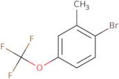 2-Methyl-4-(trifluoromethoxy)bromobenzene