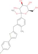 Methyl 1-C-[3-[[5-(4-fluorophenyl)-2-thienyl]methyl]-4-methylphenyl]-D-glucopyranoside