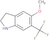 5-Methoxy-6-(trifluoromethyl)indoline