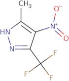 3-Methyl-4-nitro-5-(trifluoromethyl)pyrazole