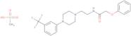 Methanesulfonic Acid, 2-Phenoxy-N-[2-[4-[3-(Trifluoromethyl)Phenyl]Piperazin-1-Yl]Ethyl]Acetamide