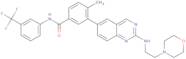 4-Methyl-3-[2-[[2-(4-morpholinyl)ethyl]amino]-6-quinazolinyl]-N-[3-(trifluoromethyl)phenyl]benzamide
