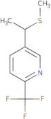 3-[1-(Methylthio)ethyl]-6-(trifluoromethyl)pyridine
