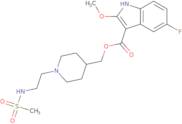 [1-[2-[(Methylsulfonyl)amino]ethyl]-4-piperidinyl]methyl 5-fluoro-2-methoxy-1H-indole-3-carboxylate