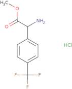 Methyl amino[4-(trifluoromethyl)phenyl]acetate hydrochloride