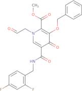 Methyl 5-[[[(2,4-difluorophenyl)methyl]amino]carbonyl]-1-(2-oxoethyl)-4-oxo-3-[(phenylmethyl)oxy...