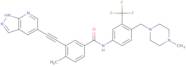 4-Methyl-N-[4-[(4-methyl-1-piperazinyl)methyl]-3-(trifluoromethyl)phenyl]-3-[2-(1H-pyrazolo[3,4-b]pyridin-5-yl)ethynyl]benzamide