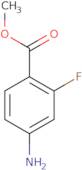 Methyl 4-amino-2-fluorobenzoate