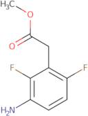 Methyl 2-(3-amino-2,6-difluorophenyl)acetate