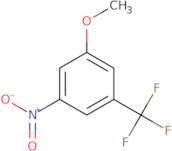 1-methoxy-3-nitro-5-(trifluoromethyl)benzene