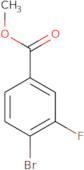 Methyl 4-bromo-3-fluorobenzoate