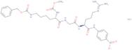 Methoxycarbonyl-Lys(Z)-Gly-Arg-pNA hydrochloride salt