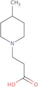 3-(4-Methylpiperidin-1-yl)propanoic acid hydrochloride