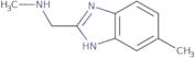 N-Methyl-N-[(5-methyl-1H-benzimidazol-2-yl)methyl]amine dihydrochloride
