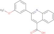 2-(3-Methoxyphenyl)quinoline-4-carboxylic acid