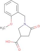 1-(2-Methoxybenzyl)-5-oxopyrrolidine-3-carboxylic acid