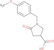 1-(4-Methoxybenzyl)-5-oxopyrrolidine-3-carboxylic acid