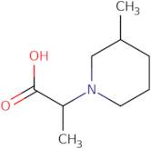 2-(3-Methylpiperidin-1-yl)propanoic acid