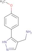 [3-(4-Methoxyphenyl)-1H-pyrazol-4-yl]methylamine hydrochloride