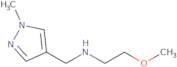 N-(2-Methoxyethyl)-N-[(1-methyl-1H-pyrazol-4-yl)methyl]amine