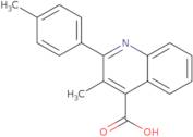 3-Methyl-2-(4-methylphenyl)quinoline-4-carboxylic acid