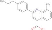 8-Methyl-2-(4-propylphenyl)quinoline-4-carboxylic acid