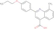 8-Methyl-2-(4-propoxyphenyl)quinoline-4-carboxylic acid