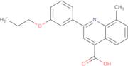 8-Methyl-2-(3-propoxyphenyl)quinoline-4-carboxylic acid