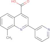 8-Methyl-2-pyridin-3-ylquinoline-4-carboxylic acid