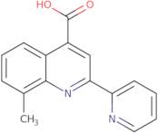 8-Methyl-2-pyridin-2-ylquinoline-4-carboxylic acid