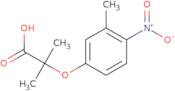 2-Methyl-2-(3-methyl-4-nitrophenoxy)propanoic acid