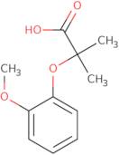 2-(2-Methoxyphenoxy)-2-methylpropanoic acid