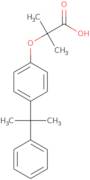 2-Methyl-2-[4-(1-methyl-1-phenylethyl)phenoxy]propanoic acid