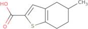 5-Methyl-4,5,6,7-tetrahydro-1-benzothiophene-2-carboxylic acid