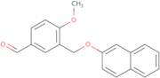 4-Methoxy-3-[(2-naphthyloxy)methyl]benzaldehyde