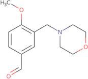 4-Methoxy-3-(morpholin-4-ylmethyl)benzaldehyde