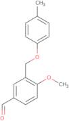 4-Methoxy-3-[(4-methylphenoxy)methyl]benzaldehyde