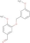 4-Methoxy-3-[(3-methoxybenzyl)oxy]benzaldehyde