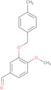 4-Methoxy-3-[(4-methylbenzyl)oxy]benzaldehyde